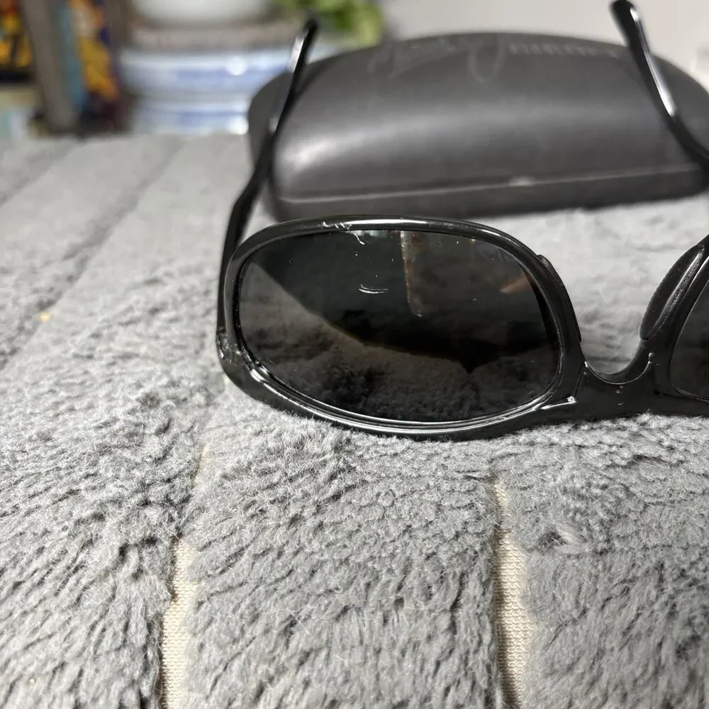 Maui Jim Typhoon MJ 120-02 Polarized Sunglasses Made In Japan